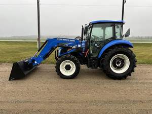 New Holland PowerStar 75 tractores 90HP 100hp usado New y Holland tractores baratos granja agricultura 4x4 tractor de ruedas - Product Image 3