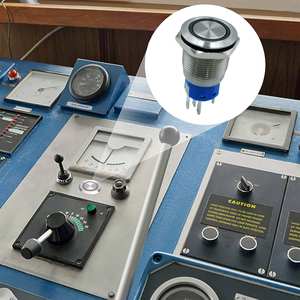 Interrupteur à bouton-poussoir anti-vandalisme en acier inoxydable - Product Image 4