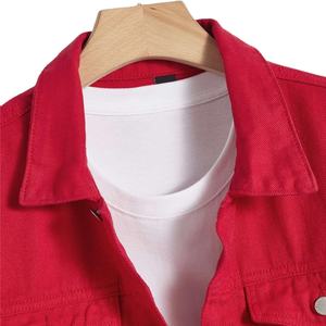 Nouvelle Collection – Vestes en Jean Homme Haut de Gamme – Veste en Jean Bicolore Coupe Brute pour Homme 2026 – Vente en Gros - Product Image 3