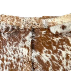 Short décontracté en toile à poils naturels Couleur et texture personnalisées Séchage rapide de qualité supérieure pour vêtements occidentaux - Product Image 3