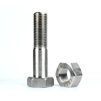 2507 Mur Baut Flens Segi Enam Baja Tahan Karat Super Duplex Mur Segi Enam UNS S32750