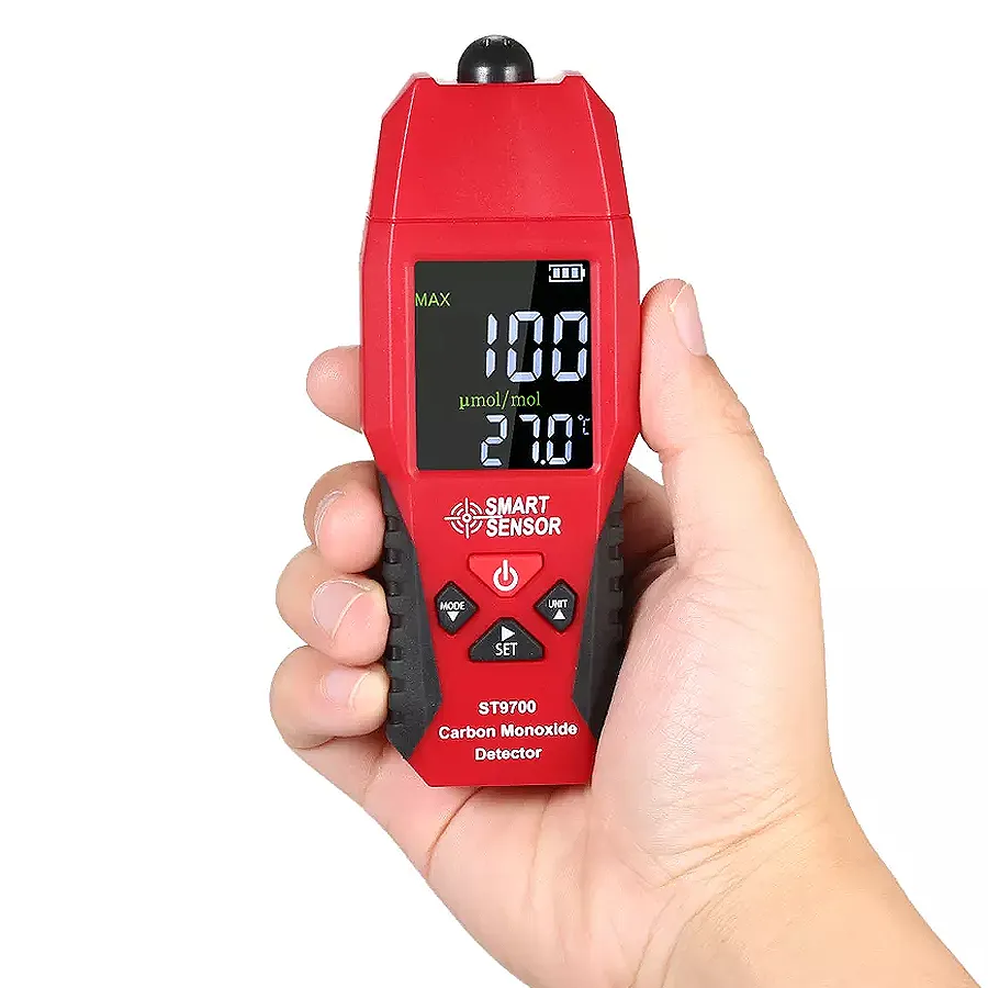 SMART SENSOR ST9700 - Carbon Monoxide Meter CO Gas Air Quality Tester Monitors Detector