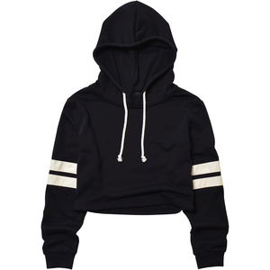 Sudadera con Capucha Corta Personalizada para Mujer, Estilo Oversize, Tejida, 100% Algodón, Informal, para Invierno - Product Image 2