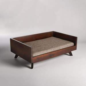 Lit pour chien en bois moderne Oem Vietnam Fabricant Fsc Certifié Pin Eco Design Exportation vers la Nouvelle-Zélande CH12 - Product Image 3