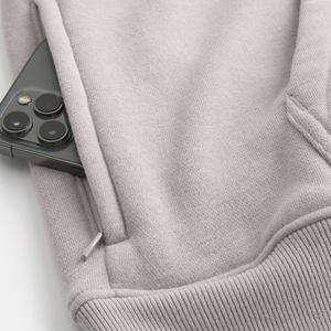 Slimfit Pullover Heavyweight Hoodie Set 400-500 Gsm Winter Terry Poliéster/Algodón Largo con patrón de estampado y hombro caído - Product Image 6