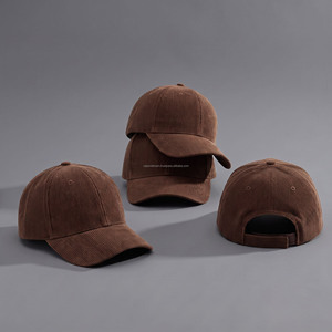 Gorra de Béisbol Trucker de Tela de Terciopelo, Fabricada en Vietnam por ODM, con Parche Tejido Personalizado, Cierre a Presión, Venta al Por Mayor - Product Image 1