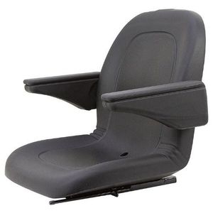 Asiento compacto para tractor con horquilla elevadora, cortacésped y cargador, con reposabrazos - Product Image 1