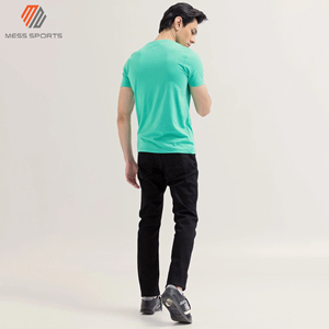 Camiseta de Secado Rápido para Hombre, al Por Mayor, Económica, Deportiva, Informal, de Moda, Mezcla de Algodón de Alta Calidad, Superventas - Product Image 3