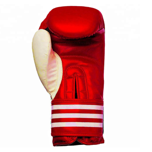 Gants de boxe en cuir avec logo personnalisé, protection UV, fermeture auto-agrippante, unisexes, gants d'entraînement de qualité supérieure, confortables et ergonomiques - Product Image 2