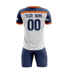 Tenue de football personnalisée pour équipe de jeunes, maillot et short sublimés, respirant, léger, pour entraînement et matchs, ensemble de vêtements de sport - Product Image 3