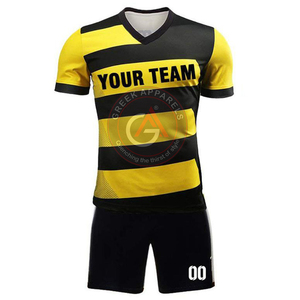 OEM Haute Qualité Nouveau Design Sublimation Uniforme de Football pour Hommes Vêtements de Sport Uniforme d'Entraînement de Football Meilleur Uniforme de Football - Product Image 4