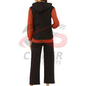 Winter Collection <b>Tracksuits</b> Women Long Sleeve Warm <b>Plus</b> <b>Size</b> Female Logo Plain <b>Velour</b> Custom Unisex <b>Tracksuits</b> - Product Image 3