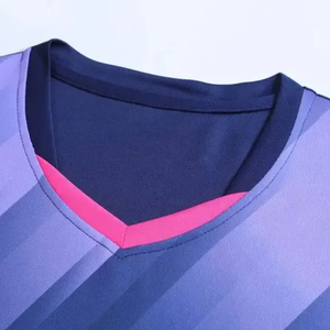 Uniforme de fútbol con impresión de logotipo personalizado en color degradado superior Conjuntos de ropa deportiva Uniforme de club de fútbol completo con color personalizado - Product Image 4