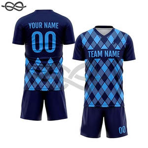 Conjunto de camiseta de fútbol para niños al por mayor, camiseta de fútbol para niños, uniforme de fútbol de secado rápido, uniforme de fútbol transpirable para niños - Product Image 2