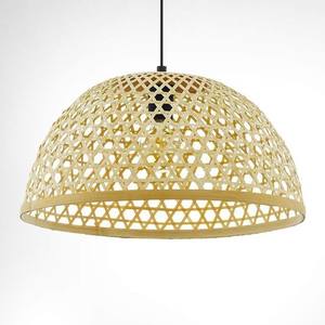 2023 moderne suspension lumière écologique chaud Vintage Style rotin abat-jour bambou suspension lampe pour salon décor - Product Image 5