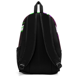Sac à dos d'équipe de sublimation personnalisé imprimé, souple, pliable, avec fermeture éclair, pour l'école, les sports, les tournois, les voyages, en polyester, design SBP-0177 - Product Image 3