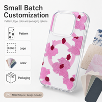 Coque pour 17 Pro Max en TPU+TPE, design cartoon, transparente, anti-jaunissement, résistante aux rayures, protection OEM/ODM en gros