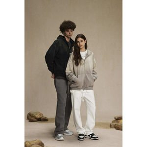 Sudaderas con Capucha Personalizadas Bordadas 100% Algodón para Hombre, Tejido Grueso, OEM ODM, Ropa Urbana, Sudadera con Capucha para Venta al por Mayor - Product Image 5