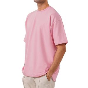 T-shirts décontractés 100% coton de haute qualité pour hommes coupe ample surdimensionné épaule tombante poids lourd grande taille T-shirts pour hommes chez Nurak - Product Image 3