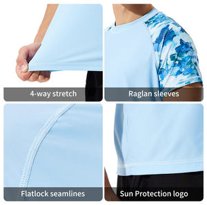 La mejor calidad Plain Mma Rash Guard manga corta Rush Guard para hombres Rash Guards invierno elegante personalizado en blanco de alta calidad Mma - Product Image 2