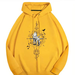 Service OEM Logo sur mesure Sweat à capuche personnalisé en polaire de haute qualité Créez vos propres bases de conception et de logo, coton mélangé - Product Image 1