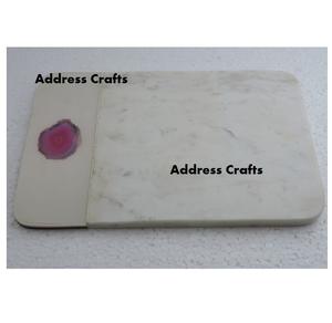 Tabla de cortar de resina de mármol al por mayor, tabla de cortar de queso, utensilios de cocina, tabla de cortar, plato de postre de mármol personalizado, bandeja de comida, decoración de platos - Product Image 6