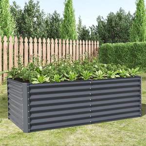 Jardinière carrée en aluminium pour la décoration extérieure et intérieure personnalisable - Product Image 1