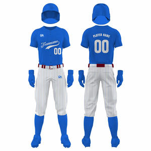 2025 Service OEM derniers uniformes de baseball personnalisés en gros pas cher prix sublimé respirant ensemble d'uniformes de baseball - Product Image 2