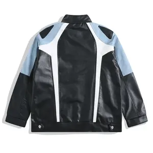 แจ็กเก็ตหนังแฟชั่นผู้ชายแจ็กเก็ตหนัง - Product Image 3