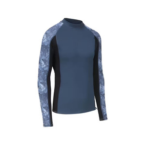 OEM logotipo personalizado Fitness Rash Guards Ropa deportiva de manga larga para nadar y MMA Sublimación Imprimir Natación Rash Guards - Product Image 2