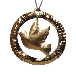 NAVIDAD LATÓN ORNAMENTO DECORATIVO Colgando Árbol de Navidad Decoración Fiesta y Suministros Festivos Uso - Product Image 6