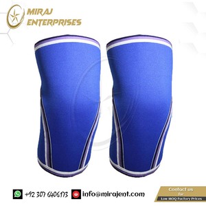 Compression Gym <b>Squat</b> Training Knee Supports Protector Kneepads Professional 7mm Weightlifting Neoprene Solid Colors Knee <b>Pads</b> - Product Image 4