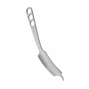 Retractor de cadera de acero manual Hohmann MIOS curvado 11 34 con punta afilada 3 7mm mandíbula 40mm ancho palanca de hueso - Product Image 3