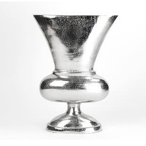 Unique Design Silver Plated Aluminum Flower <b>Vase</b> & Pot Modern European Style Durable Direct Sale for Home & Office Decoration - Product Image 1