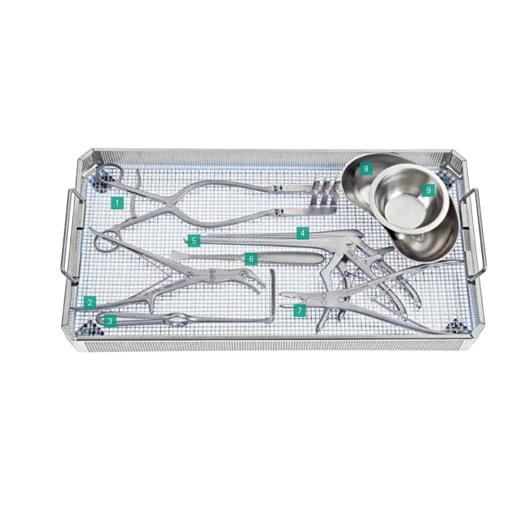 Instrumente für die Schädel chirurgie aus rostfreiem Stahl Set Tray 3 OEM Manufacture Neuro surgery Instruments Von KAHLU ORTHO PEDIC