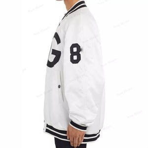 Veste de Baseball avec logo personnalisé, coupe et couture, prix chaud, style personnalisé, vente en gros - Product Image 5