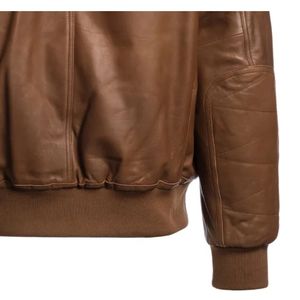 Chaqueta de Invierno Original de Piel de Oveja para Hombre, Cuello Alto, Logotipo Frontal, Impermeable, con Capucha, OEM, Alta Calidad, Personalizable y Elegante - Product Image 6