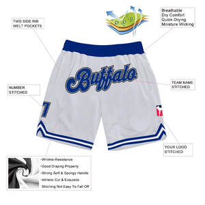 Pantalones cortos de baloncesto de práctica deportiva ligeros con estampado personalizado esencial para todos los días ropa de calle cómoda inspirada en Active 100% - Product Image 2