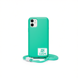 Funda para Teléfono DAM con Cordón para iPhone 12 Pro Max de 6.7 Pulgadas, Estilo Original - Product Image 1