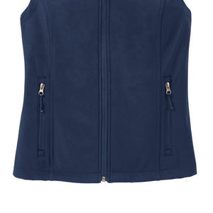 Chaleco polar con cremallera completa para hombre con logotipo personalizado, chaqueta sin mangas, ropa de trabajo del equipo, uniformes, chaleco polar a prueba de viento para hombre - Product Image 3