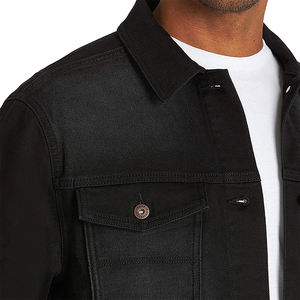 Chaquetas de mezclilla con logotipo personalizado para hombre, alta calidad, 100% algodón, el mejor material para el invierno, venta al por mayor directa del fabricante a precios económicos - Product Image 3