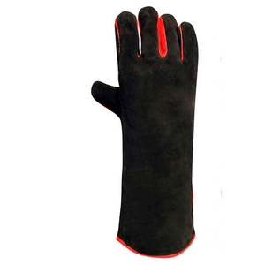 Fourniture d'usine de haute qualité Hommes Meilleurs gants de soudage Gants de travail d'hiver avec des gants de soudage en cuir de vache fendu - Product Image 2