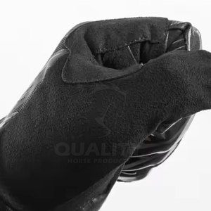 Gants d'équitation avec logo personnalisé Gants d'équitation en cuir PU et en maille Gants d'équitation disponibles pour les commandes en gros - Product Image 5
