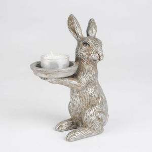 Vintage Design <b>Rabbit</b> Candle Holder Candle Stand Premium Quality Gold Metal Material Candle Holder For Wholesale Suppliers - Product Image 2