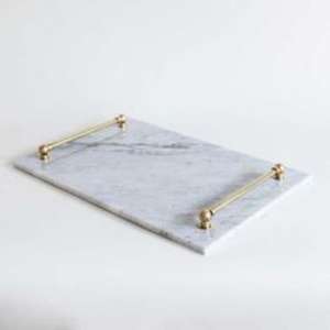 Plateau de service en résine de qualité supérieure pour la décoration intérieure de luxe, idéal pour les tables à manger formelles et décontractées - Product Image 3