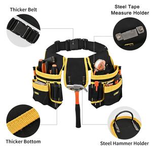 Cinturón de Herramientas de Cuero Genuino de Alta Calidad con Tirantes y Bolsa, Color y Tamaño Personalizables, Garantía de 3 Años, Soporte OEM - Product Image 3