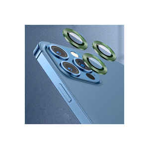 Snel CL-07เลนส์กระจกนิรภัยระดับพรีเมี่ยมสีเขียวเข้มตัวป้องกันเลนส์กล้องใช้ได้กับ iPhone 11 Pro - Product Image 1