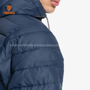 2025 qualité supérieure nouvelle mode en gros chaud hiver bouffant veste hommes rembourré manteau bouffant personnalisé OEM Service - Product Image 5