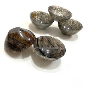 Cuenco de ágata de cuarzo de cristal Natural hecho a mano de 2 pulgadas, piedra preciosa en forma de árbol para sesiones de curación de Yoga y Reiki - Product Image 2