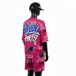 Ensemble chemise et short pour femmes en polyester et élasthanne de haute qualité, 180 GSM, léger, sublimation sportive, logo, t-shirt et short 100% coton - Product Image 5